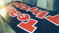 Building the sign